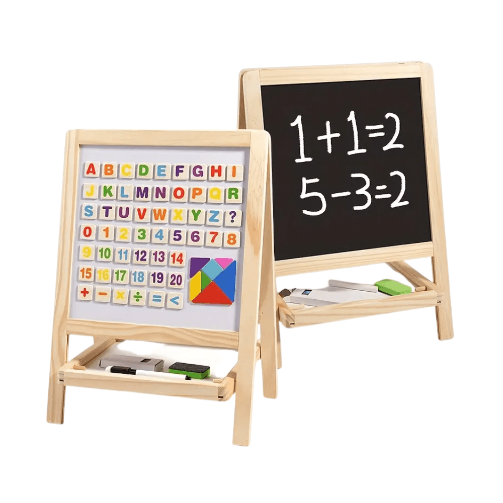 Kids White Board With Stand 34 x 39cm