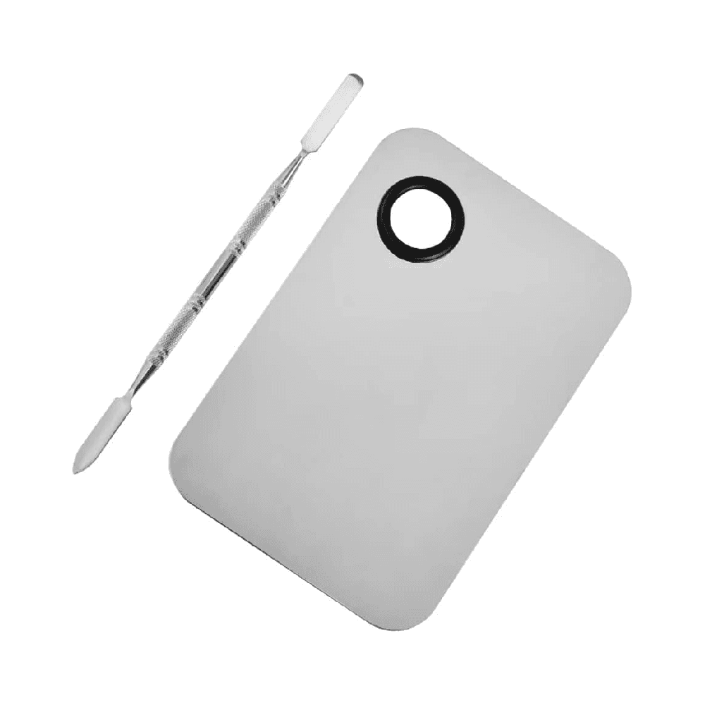 Stainless Steel Makeup Mixing Palette