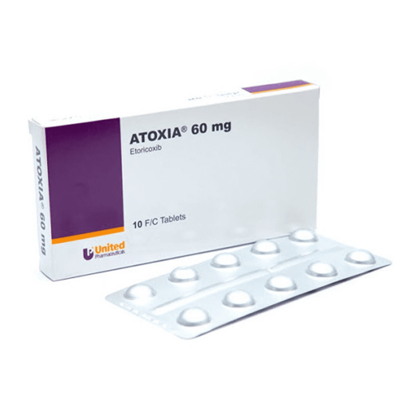 Atoxia 60Mg Tabs 10`S
