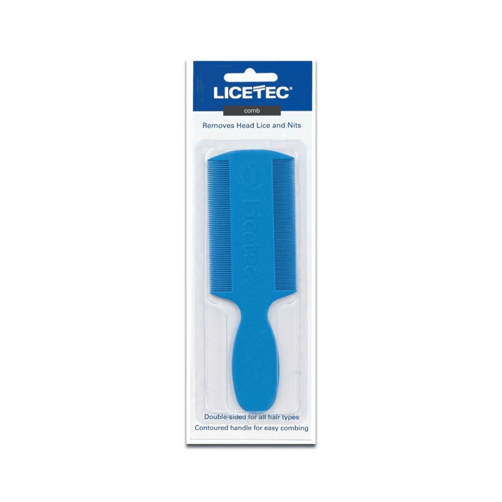 Licetec Plastic Lice Comb Double Sided For All Hair Types 1 Piece
