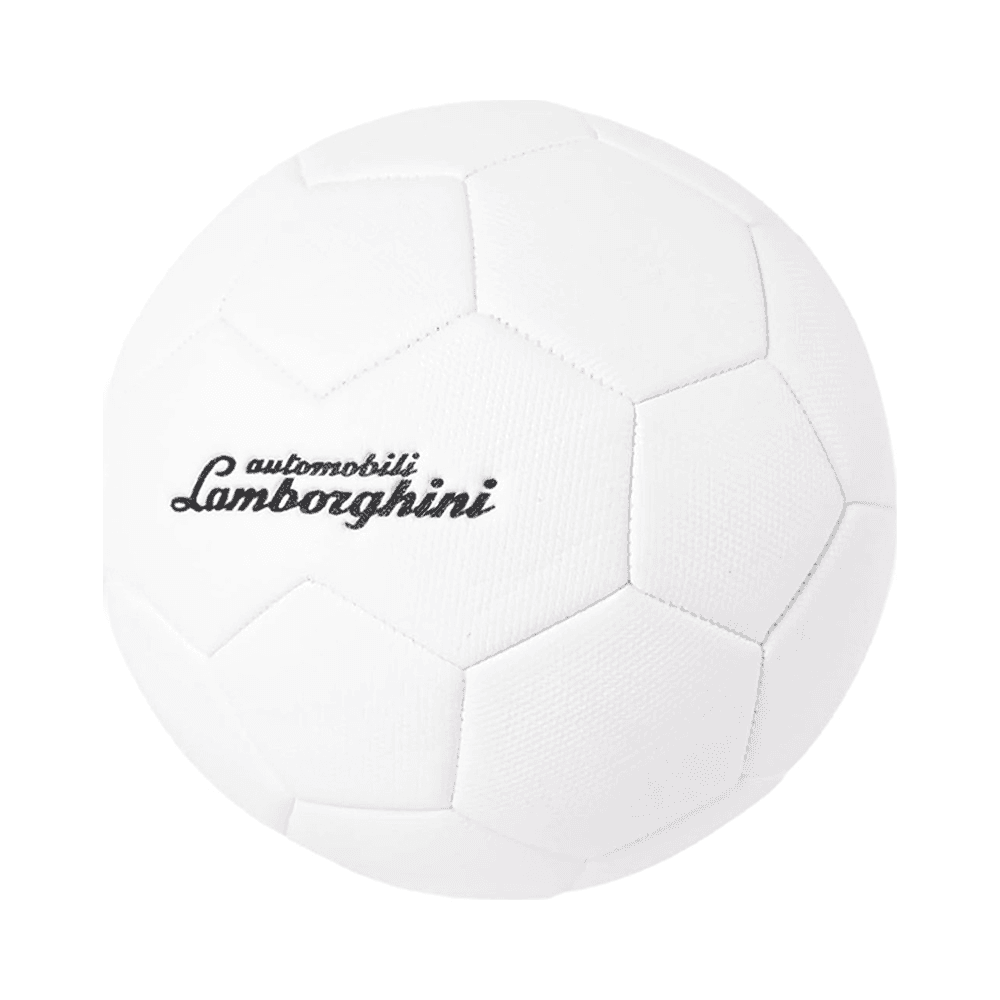 Lamborghini Sewing PVC Soccer Ball - Size 2 - White