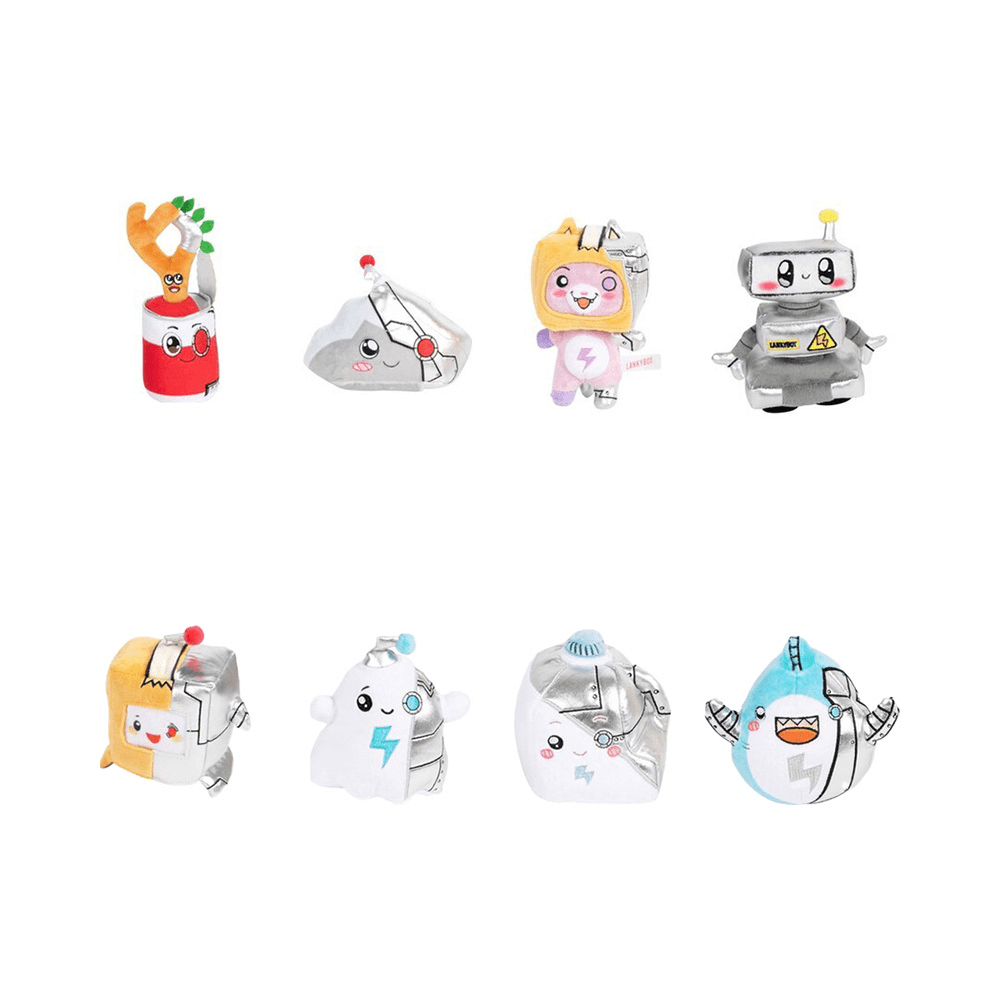 Lankybox Cyborg Mini Mystery Plush Toy 15cm - Assorted