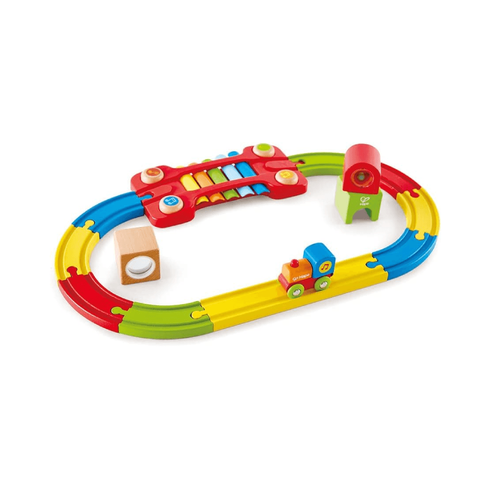 Hape Sensory Railway Set 14Pcs