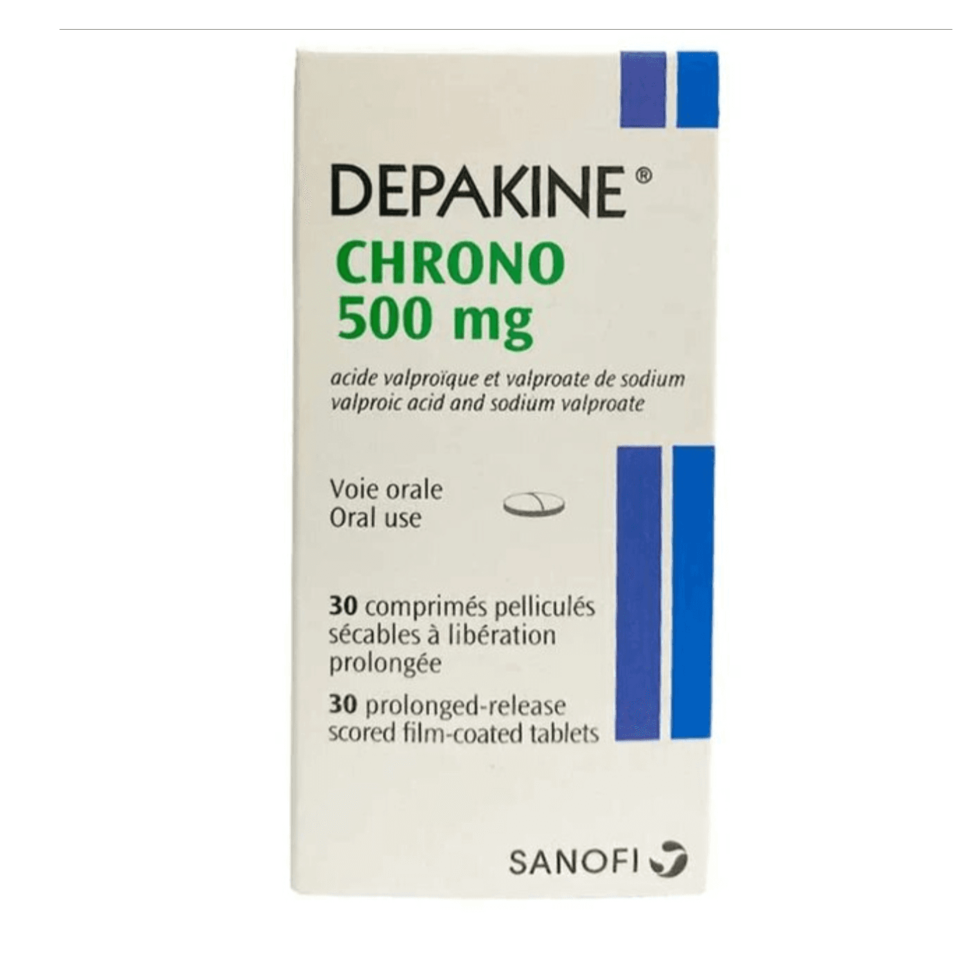 Depakine Chrono 500Mg Tab 30S