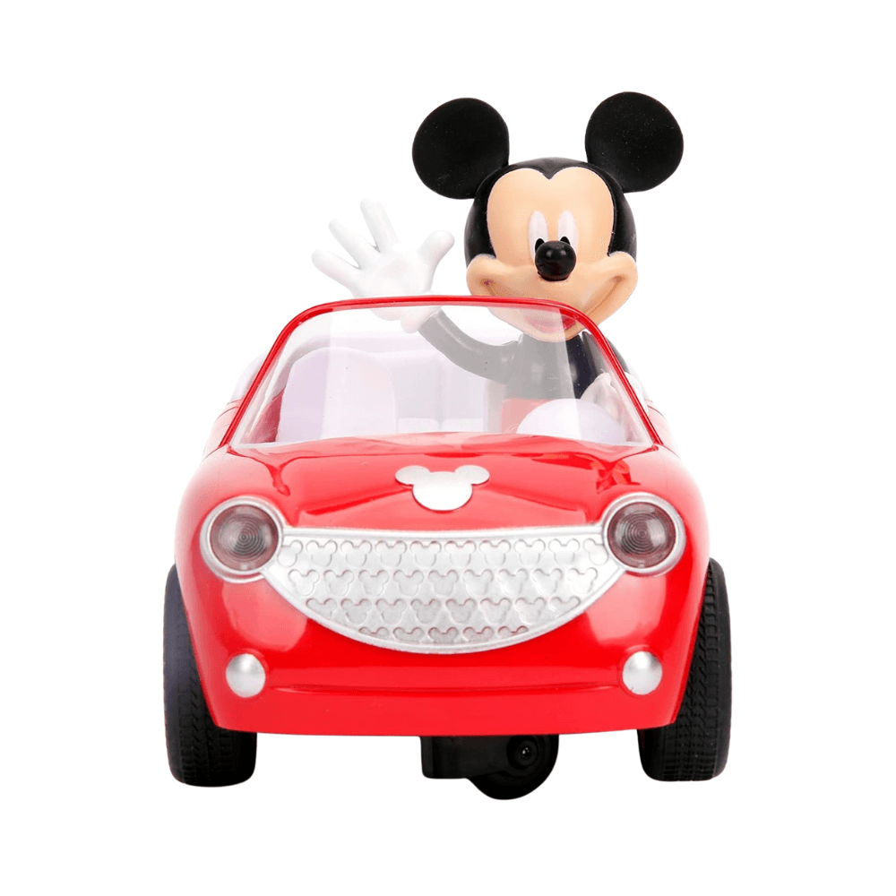 Jada Disney Junior Mickey Mouse Clubhouse Roadster Remote Control Toy Car 17.7cm - Red