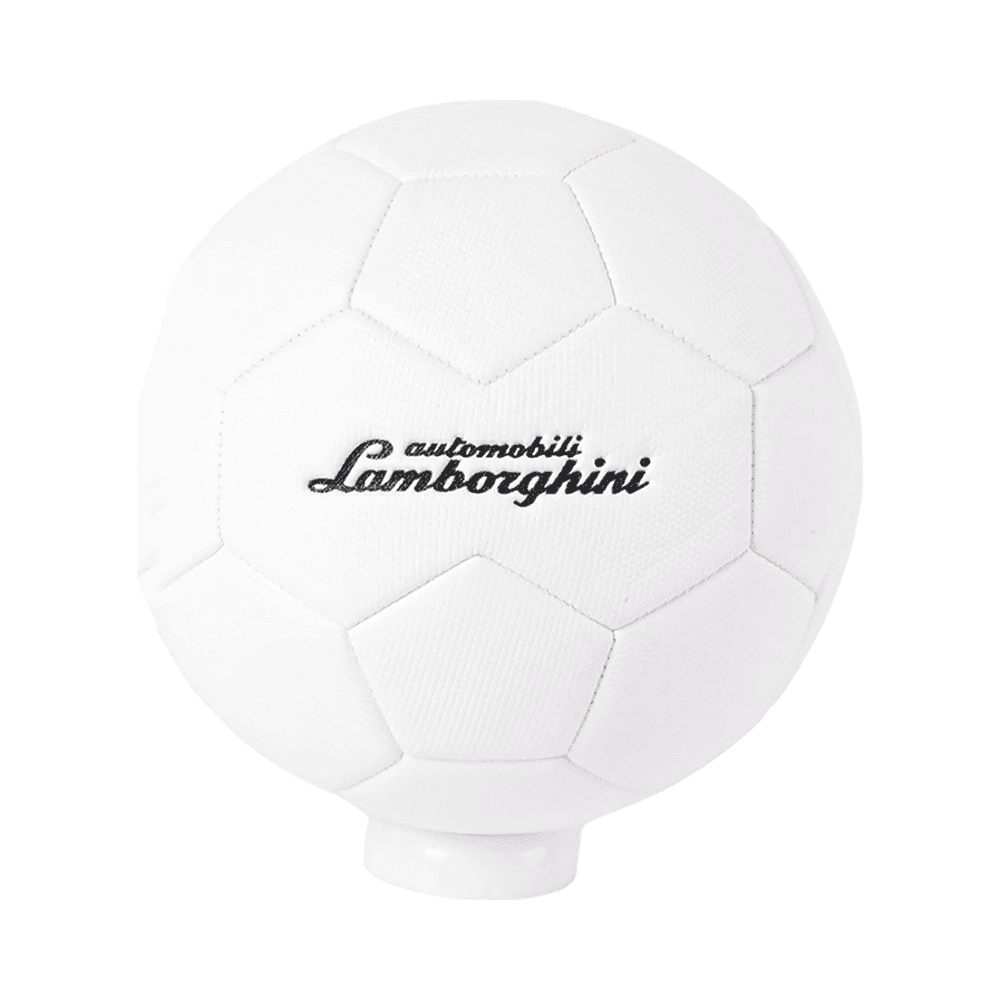 Lamborghini Sewing PVC Soccer Ball - Size 2 - White