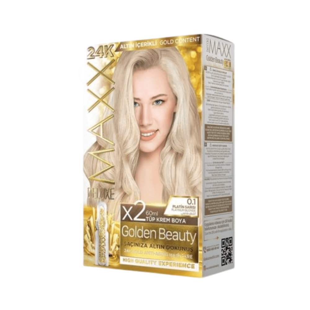 Maxx Golden Beauty Hair Color 0.1 Platinum Blonde