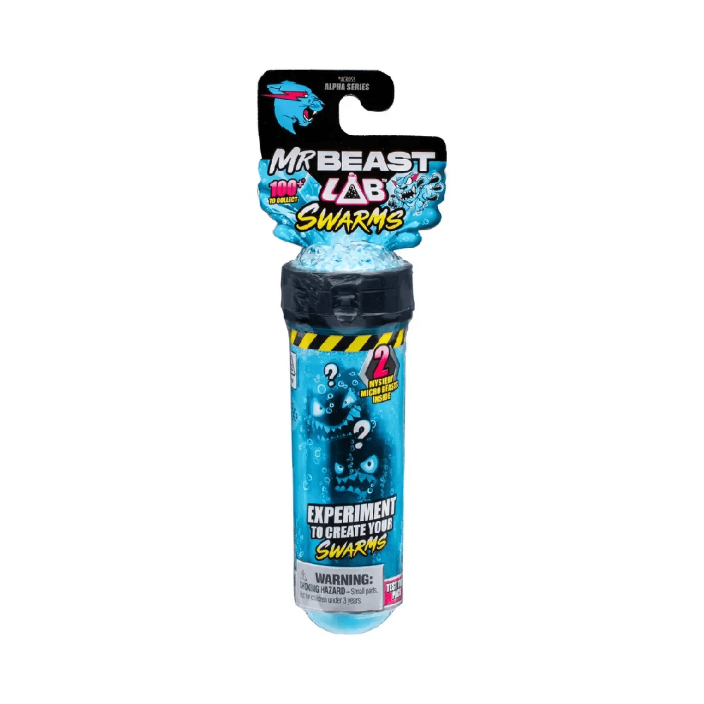 MrBeast Lab Swarms Mystery Test Tube Mini Figure Set Pack 2Pcs