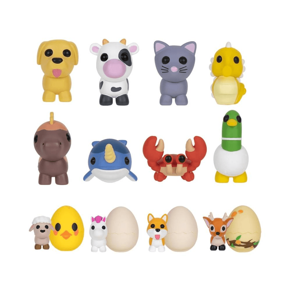 Jazwares Adopt Me! Series 1 Assorted Style Mystery Pets Collectible Figure Set 5.1cm 10Pcs