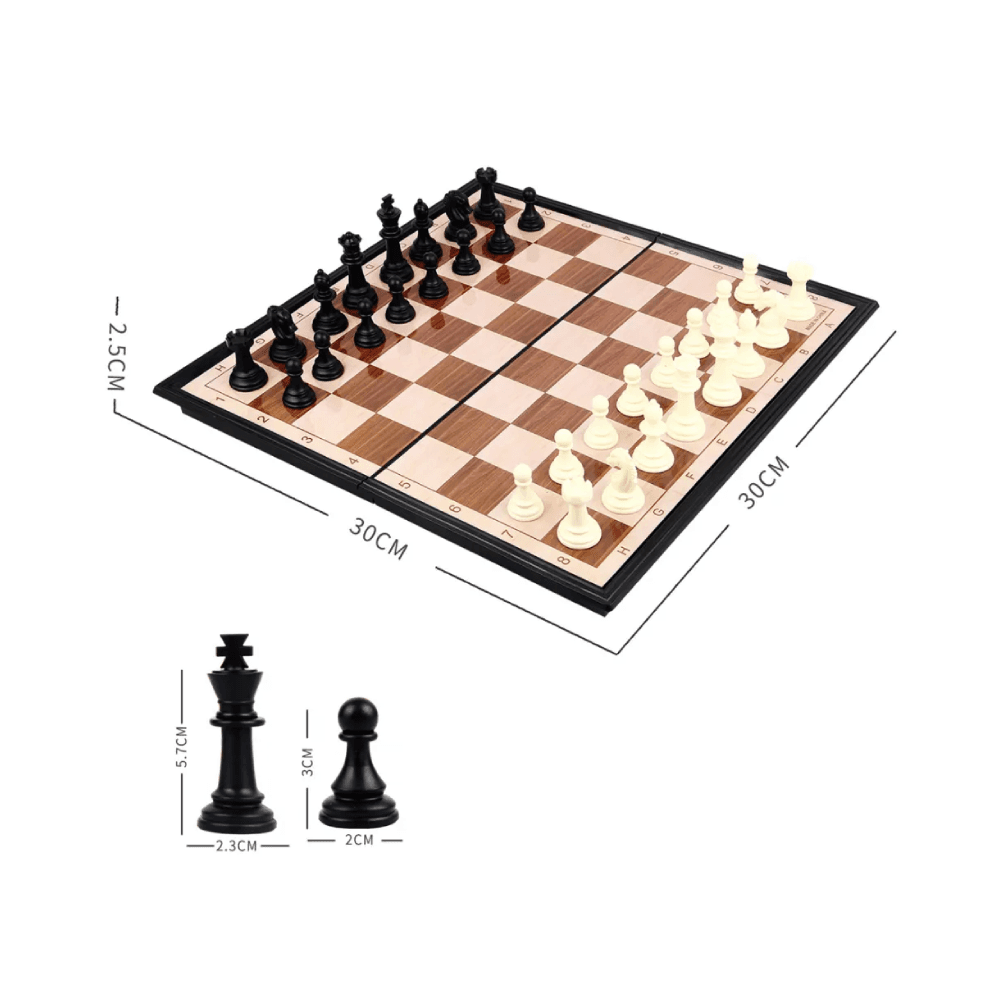 Brains Chess Non Magnetic Board Game