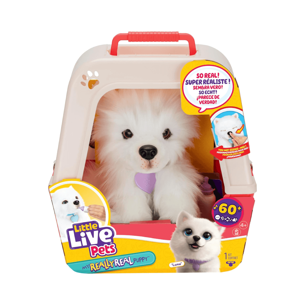 Little Live Pets My Really Real Puppy Luna Interactive Toy 4+ Years