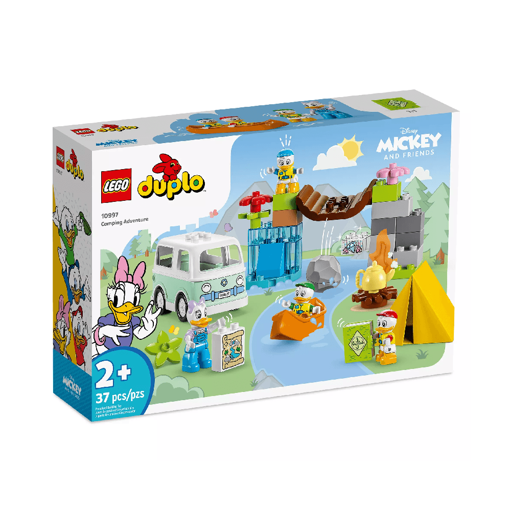 Lego Duplo Disney Mickey And Friends Camping Adventure 10997 Building Toy Set (37 Pieces)