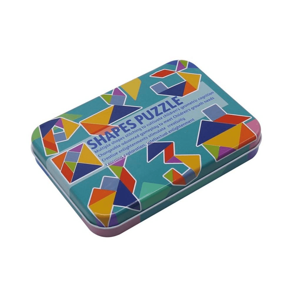 Wooden Tangram Game & Educational Toy
