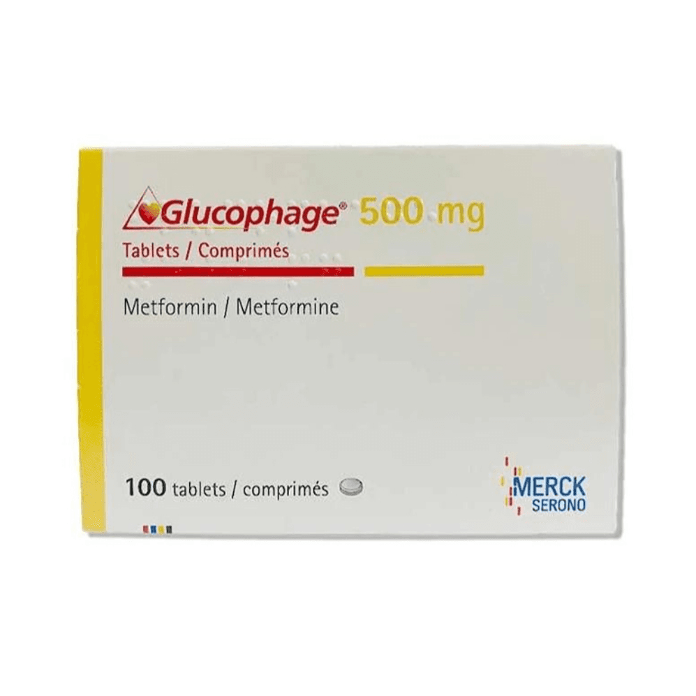 Glucophage 500Mg Tab 100`S