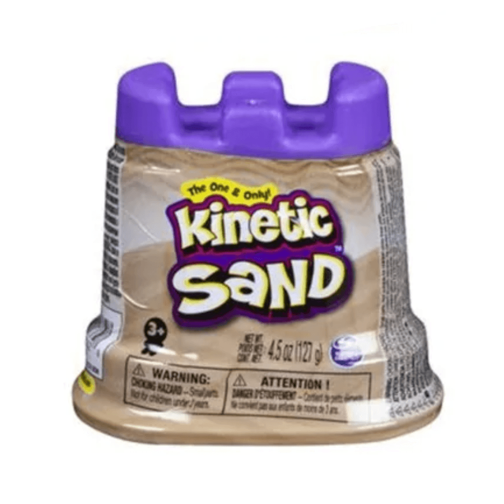 Spin Master Kinetic Sand Mini Castle Container Sand 127g - Assorted