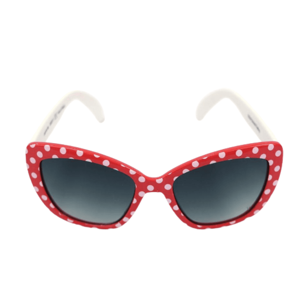 Just For Me Polkadots Frame Sunglasses For Kids 3-10 Years - Red Gs2212