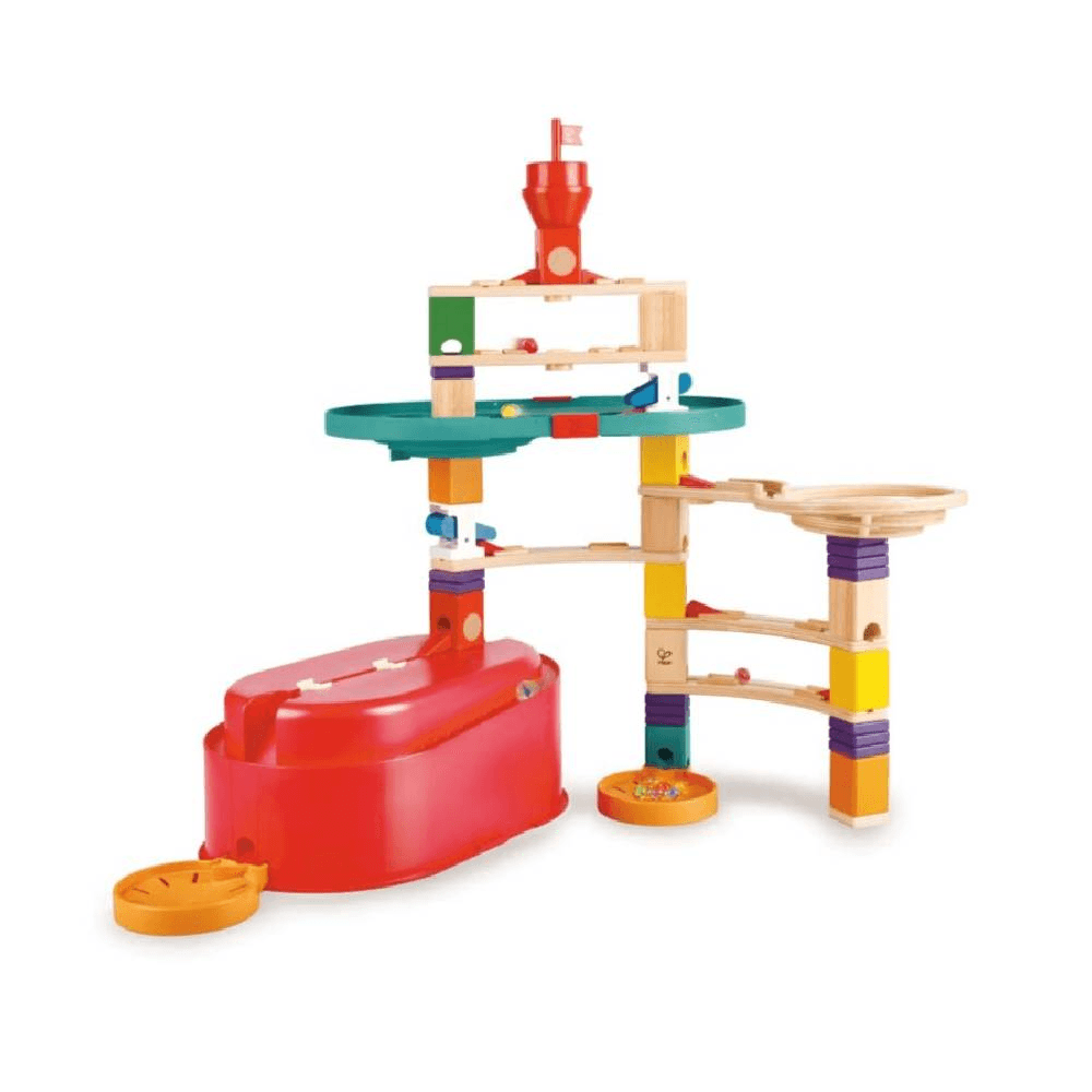 Hape Quadrilla Stack Track Bucket Set