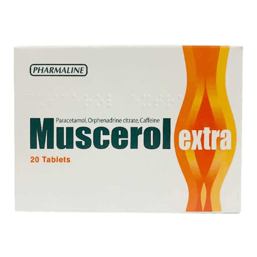 Muscerol Extra Tab 20`S