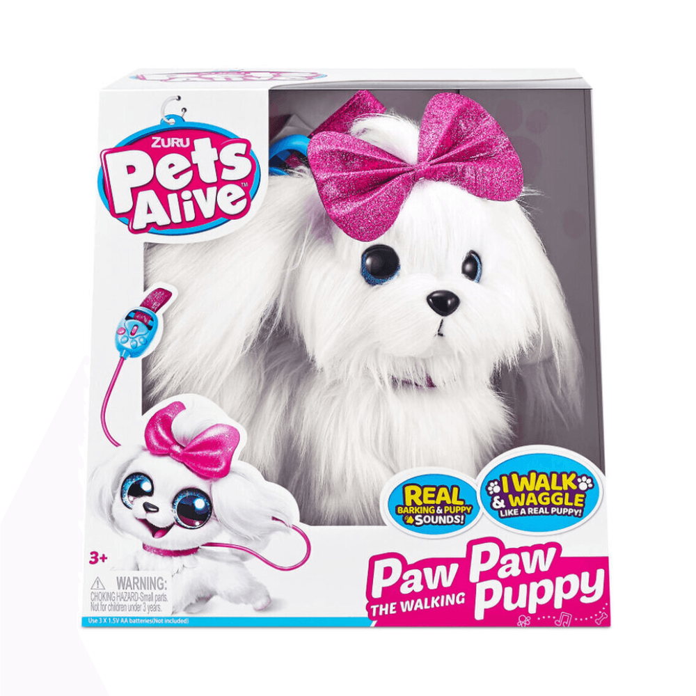 Zuru Pets Alive Lil Paw Paw The Walking Puppy Toy