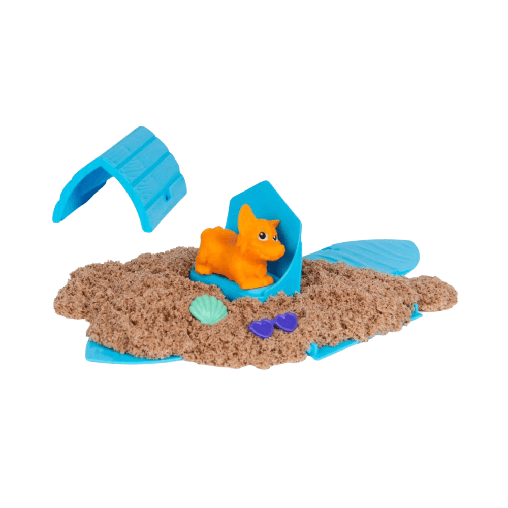 Spin Master Kinetic Sand Doggie Dig Playset with Surprise Toy Dog - Assorted
