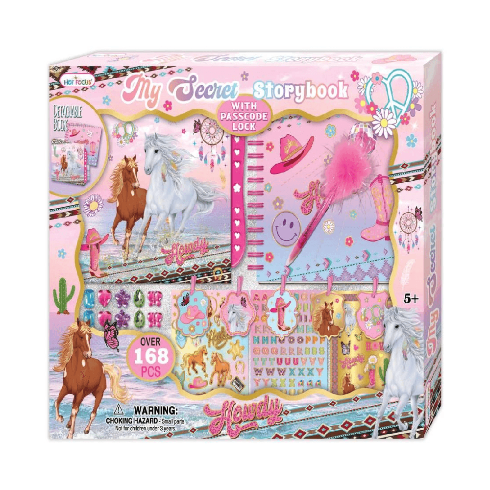 Hot Focus Howdy My Secret Storybook With Passcode Lock