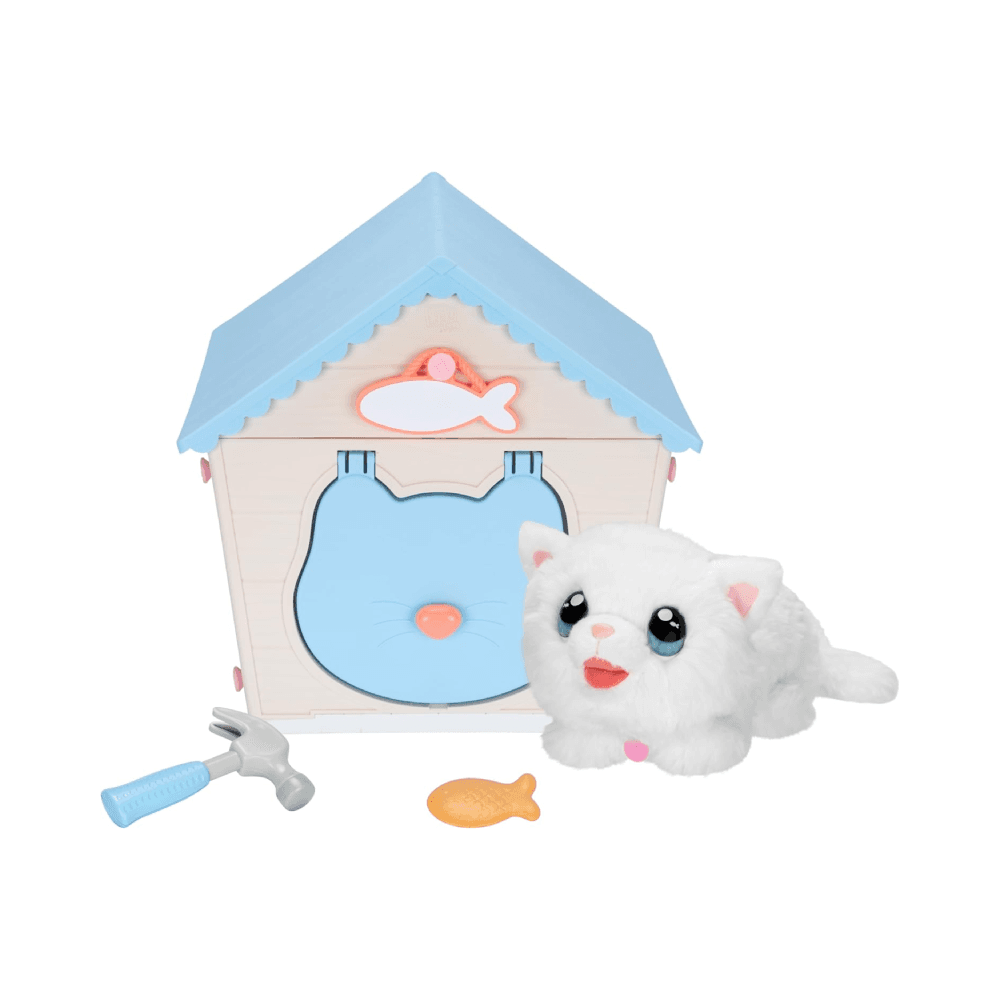Little Live Pets My Kitty's Home Interactive Plush & Playset Assorted