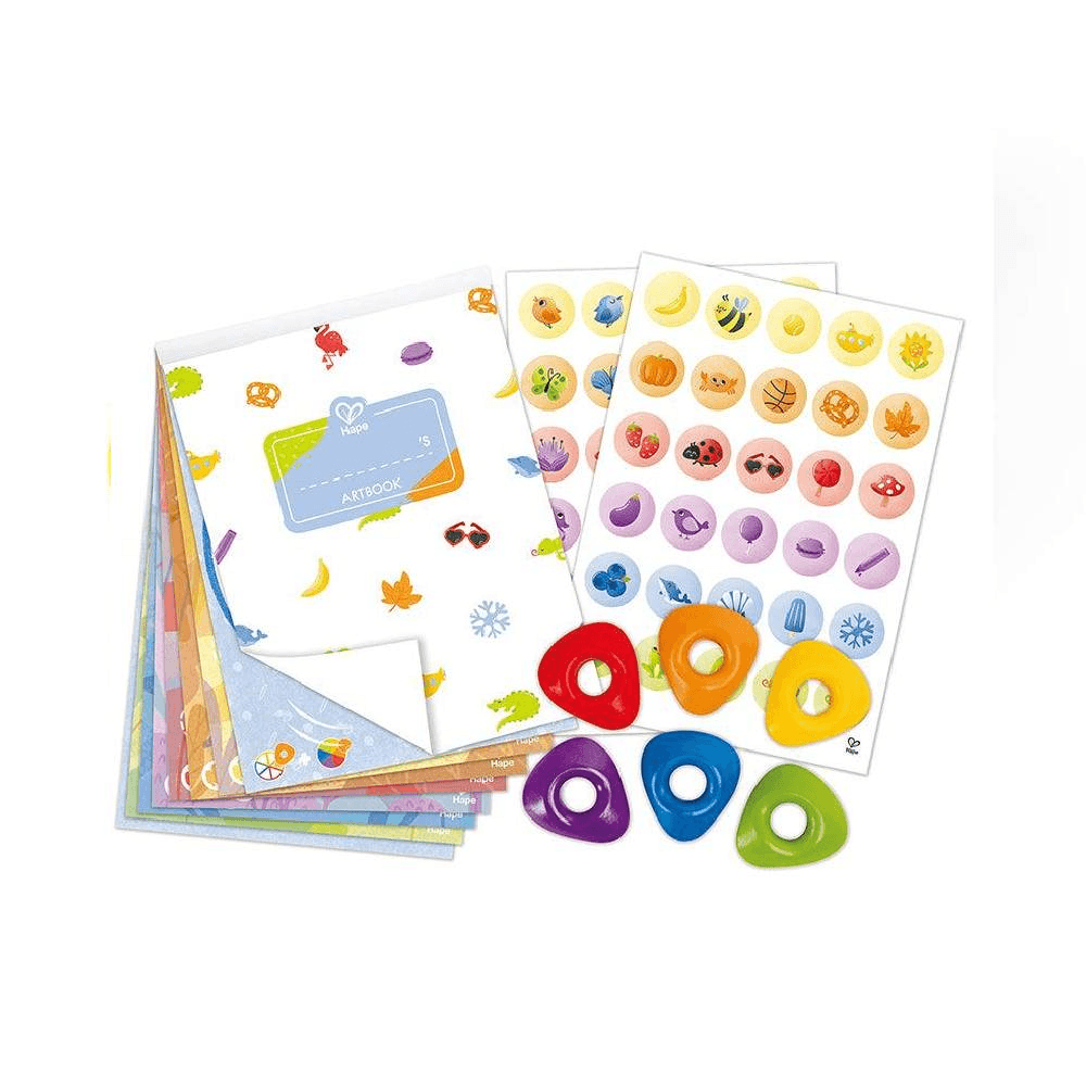 Hape Crayon Coloring Set 18Pcs