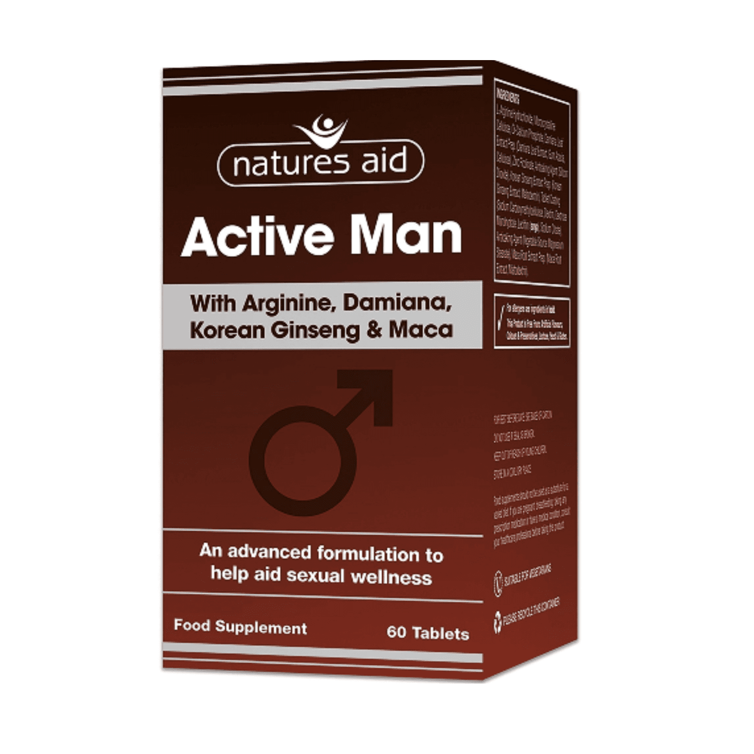 Natures Aid Active Man Tab 60S