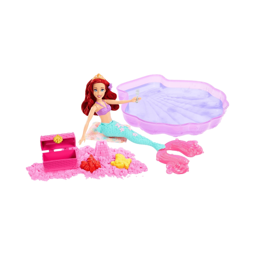 Disney Princess Sand & Swim Ariel Doll With Pool Playset