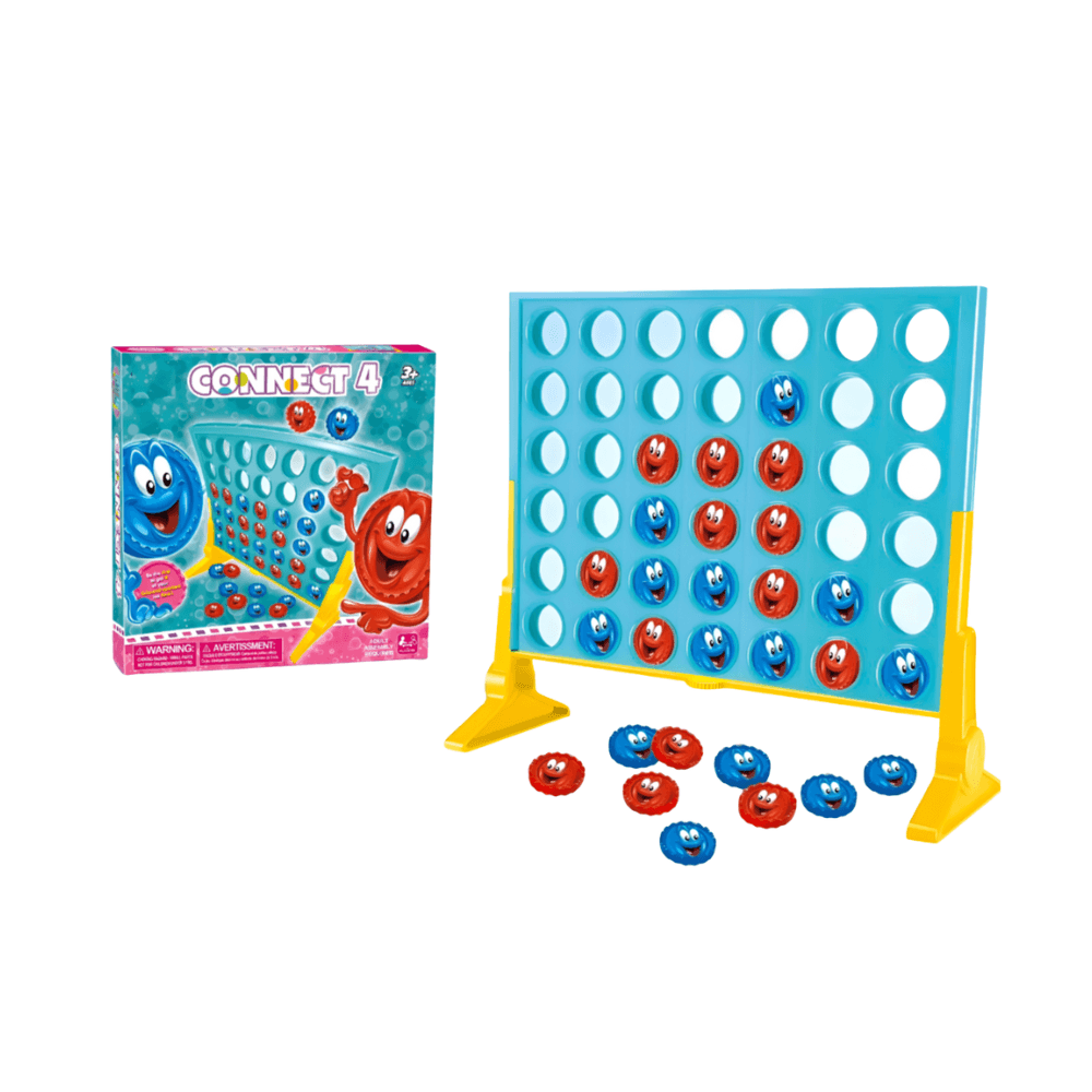 Connect 4 in a Row Kids Cartoon Character Family Board Game For 2 Players  GSIS190