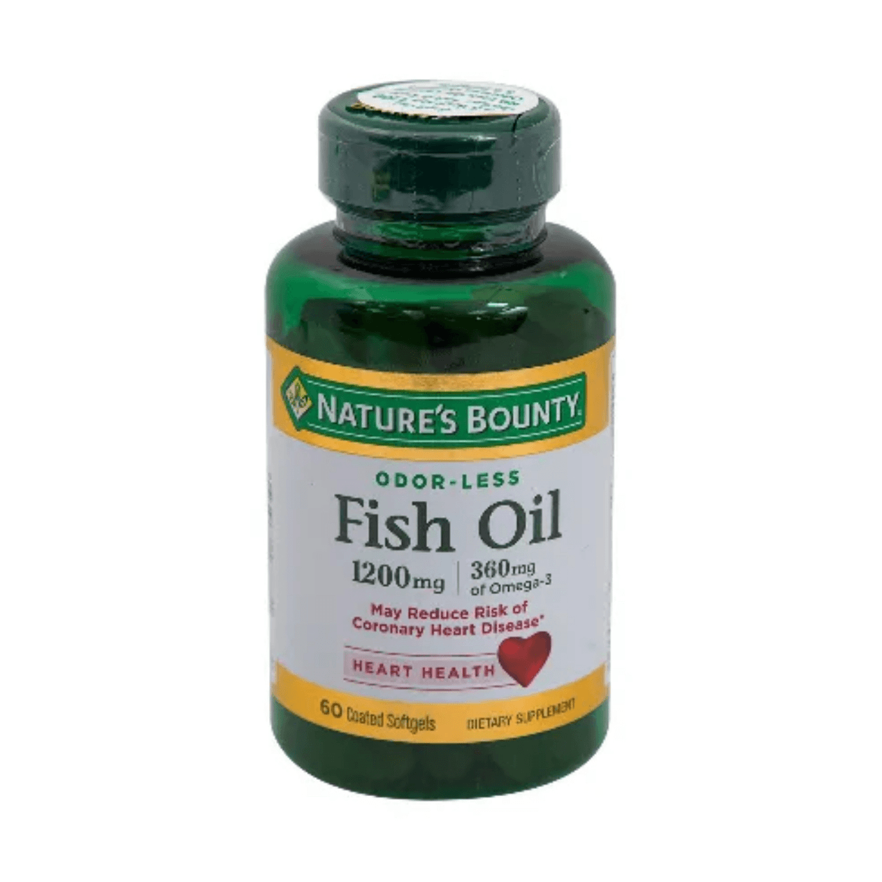 Natures Bounty Fish Oil 1200 60S