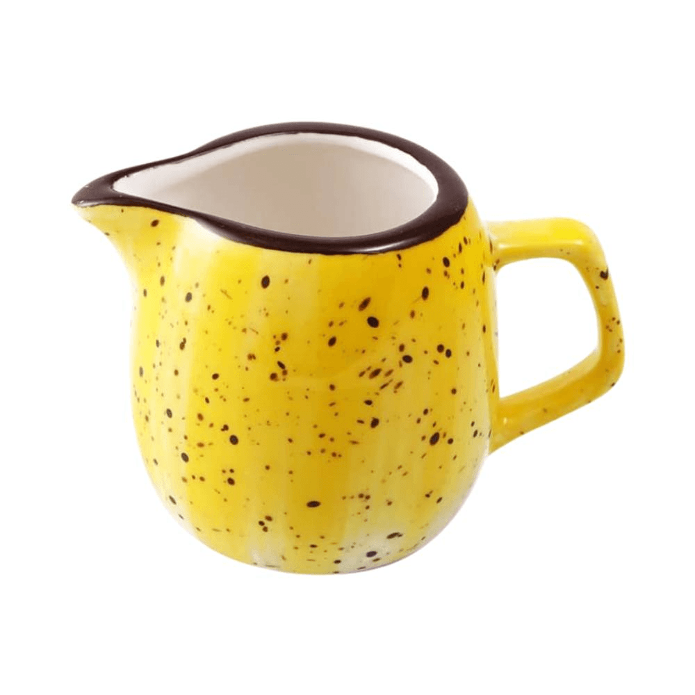 H.P Deco. Creamer 120cc 12cl 4oz - Yellow 08-074 / 08-074Dy