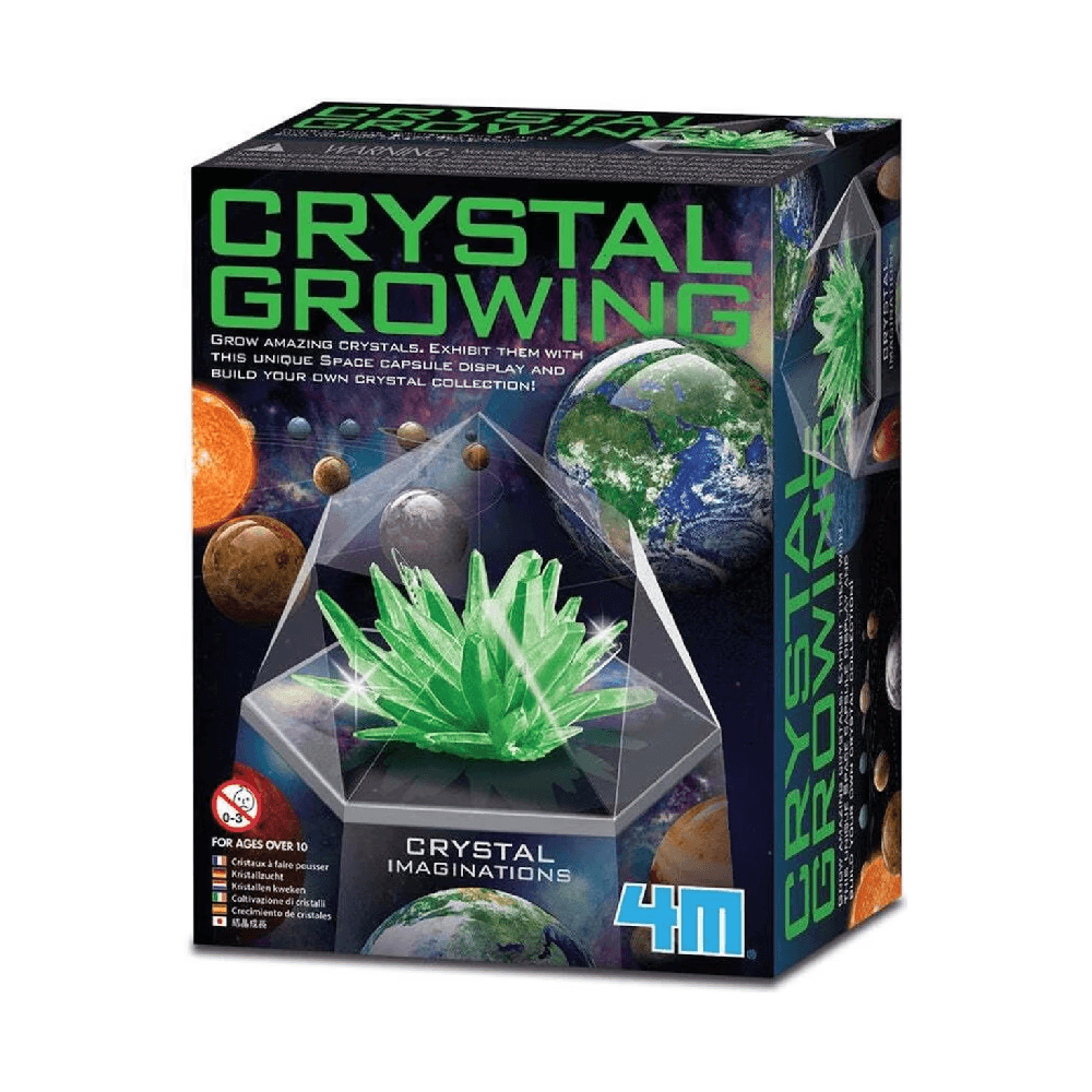 4M Crystal Imaginations Crystal Growing Kit 10+ Years - Green