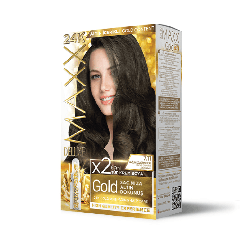 Maxx Golden Beauty Hair Color 7.11 Olive Blonde