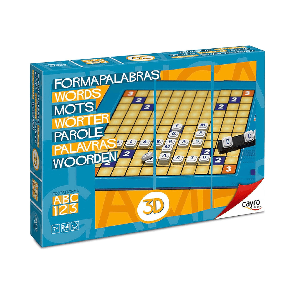 Cayro Crosswords 3D Puzzle Board Game GSYW167