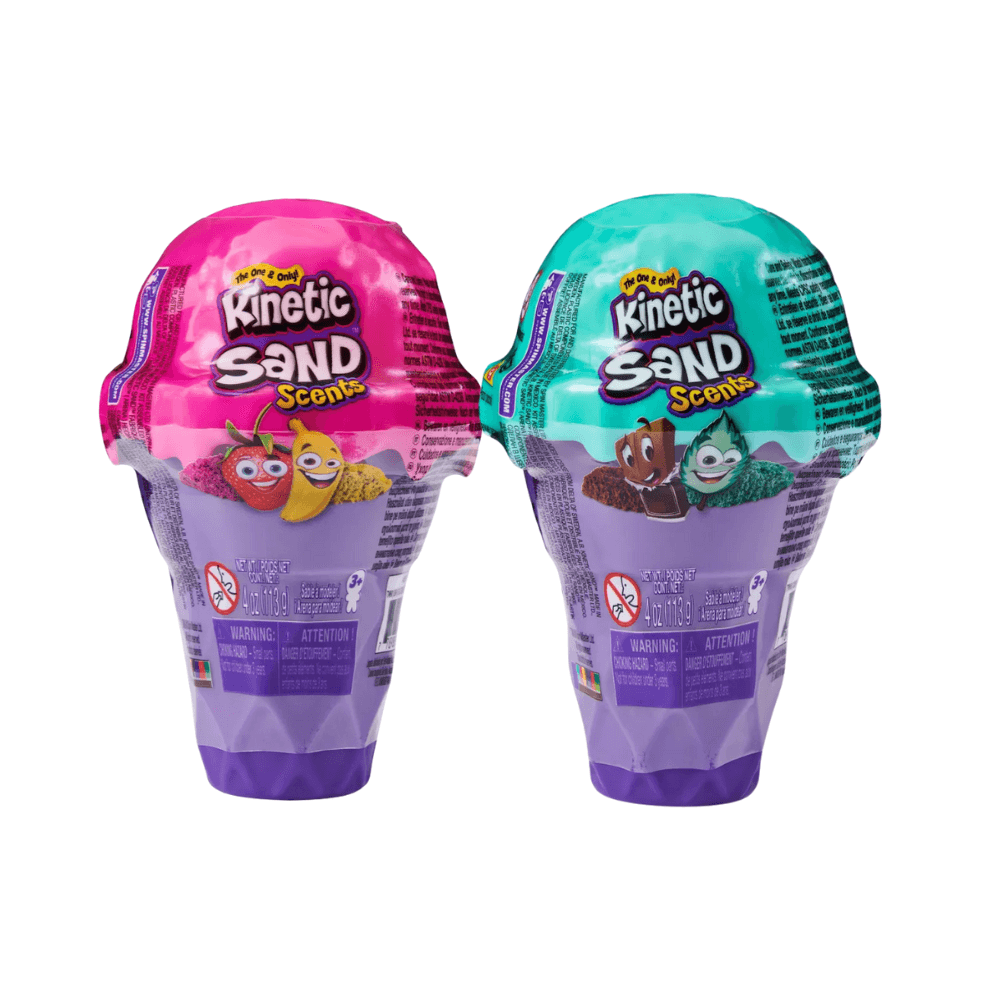 Spin Master Kinetic Sand Scents Ice Cream Container 113g (Styles May Vary)
