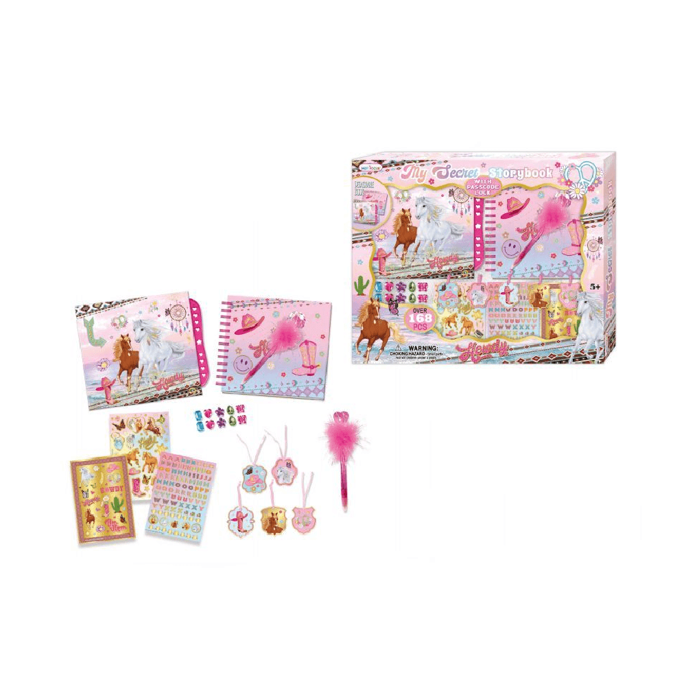 Hot Focus Howdy My Secret Storybook With Passcode Lock