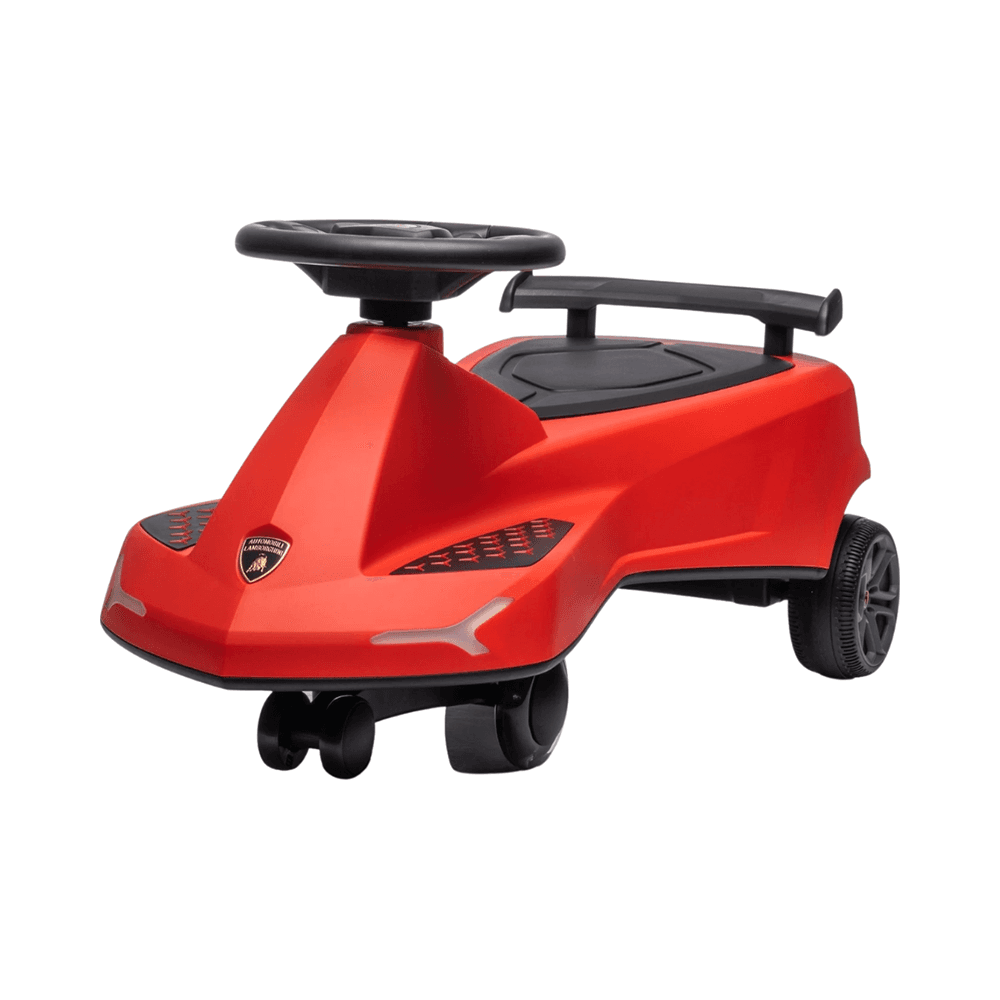 Lamborghini Swing Car Ride-On for 3+ Years - Red