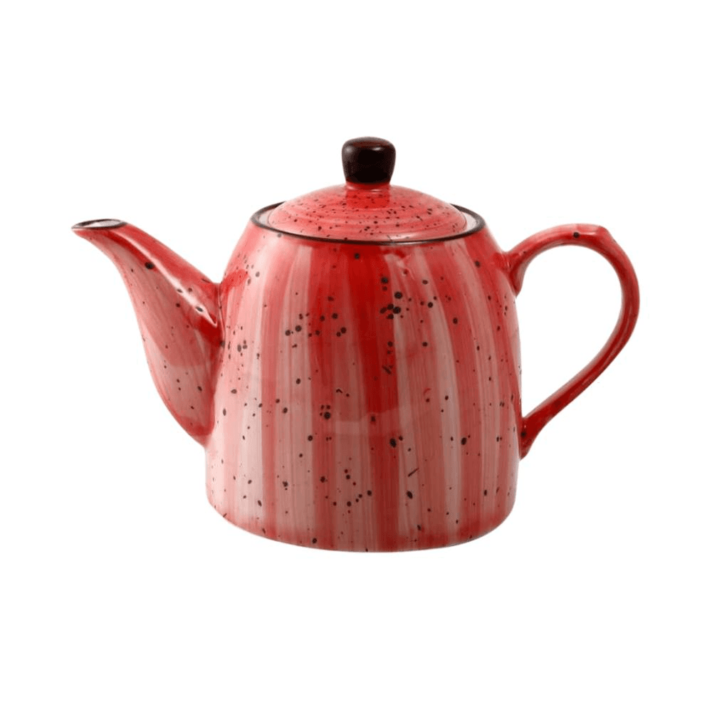 H.P Deco Coffee Pot 350cc 35cl 11.5oz  - Red 08-064 / 08-064Dr