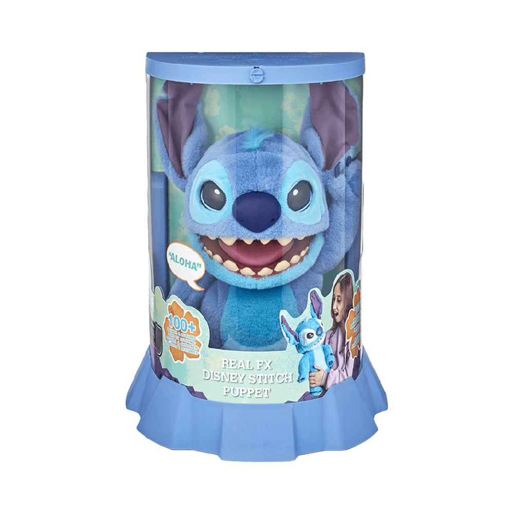 Disney Stitch Real FX Puppet Interactive Plush Toy