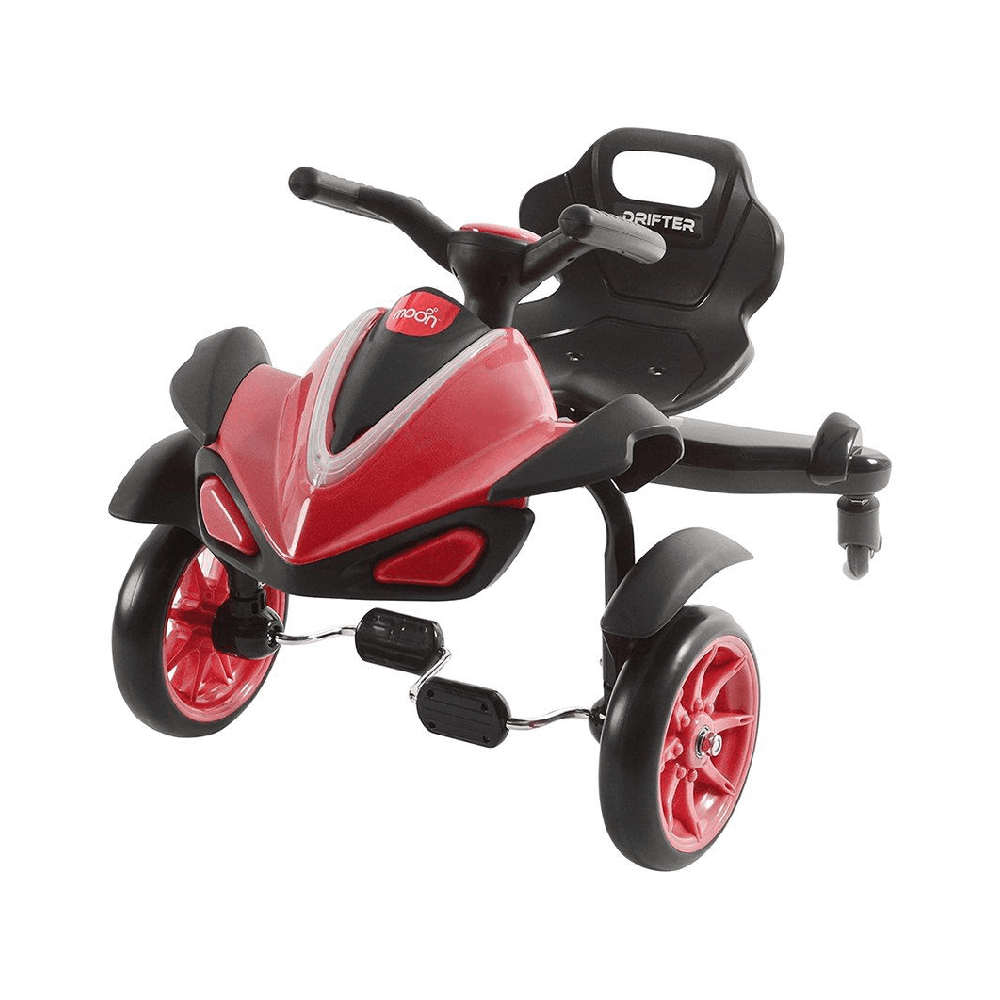 Moon Pedal Drift Go-Kart - Red