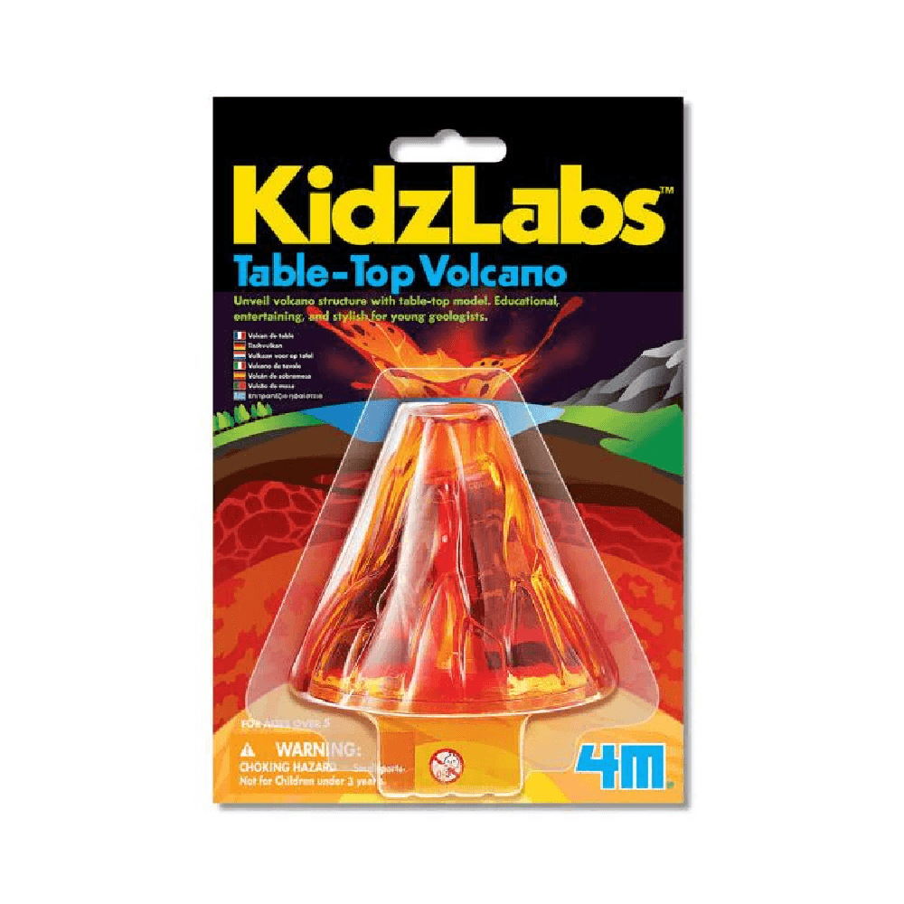 4M KidzLabs Table-Top Volcano Science Kit For 5+ Years