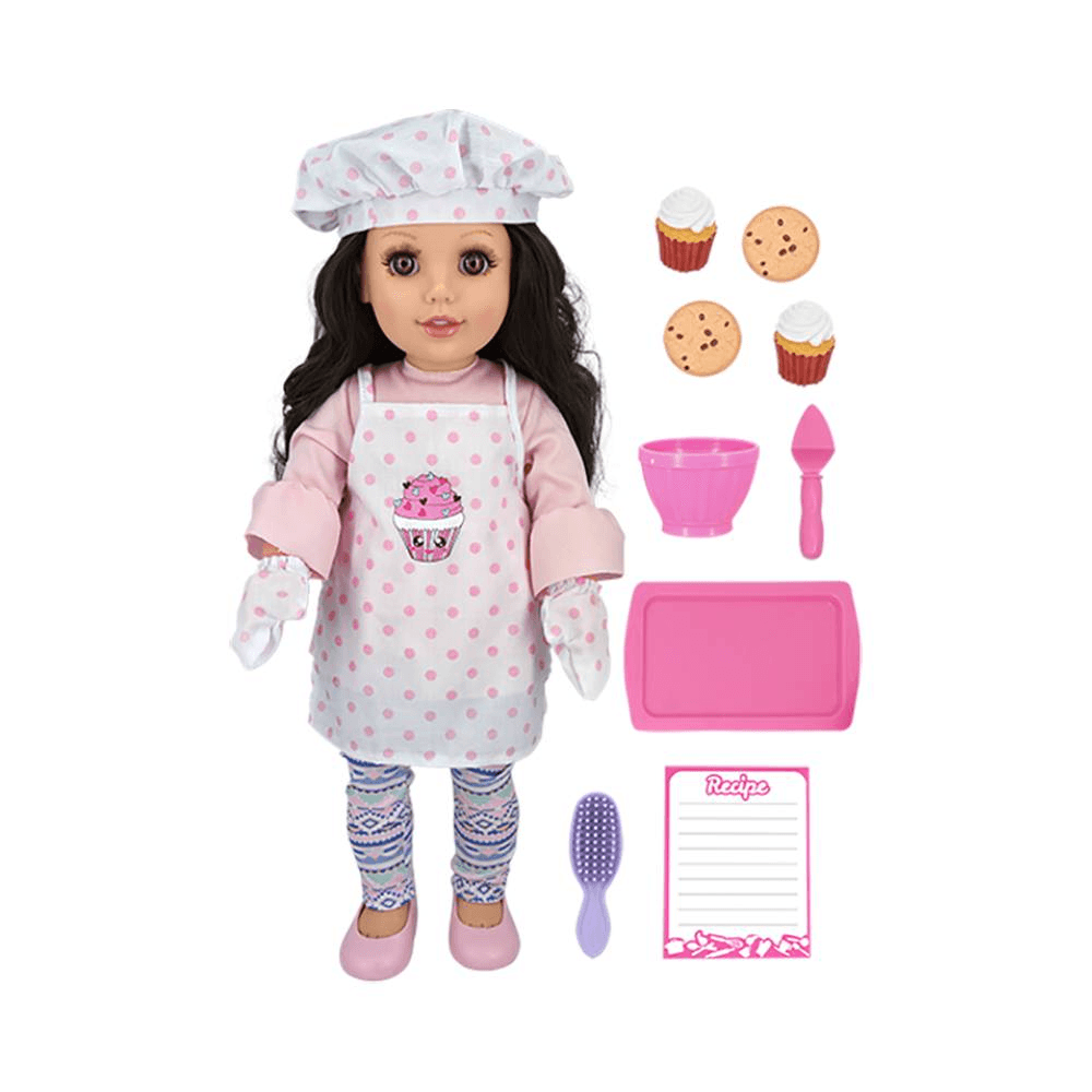 Baby Maziuna Style Girls Baking Fun Playset for 3+ Years 45.72cm
