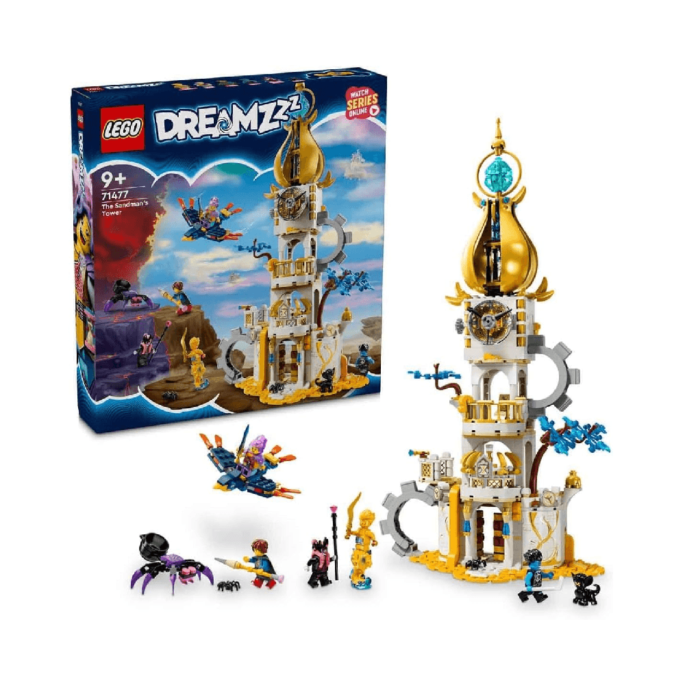 LEGO 71477 DREAMZzz The Sandman’s Tower Building Toy Set 723Pcs
