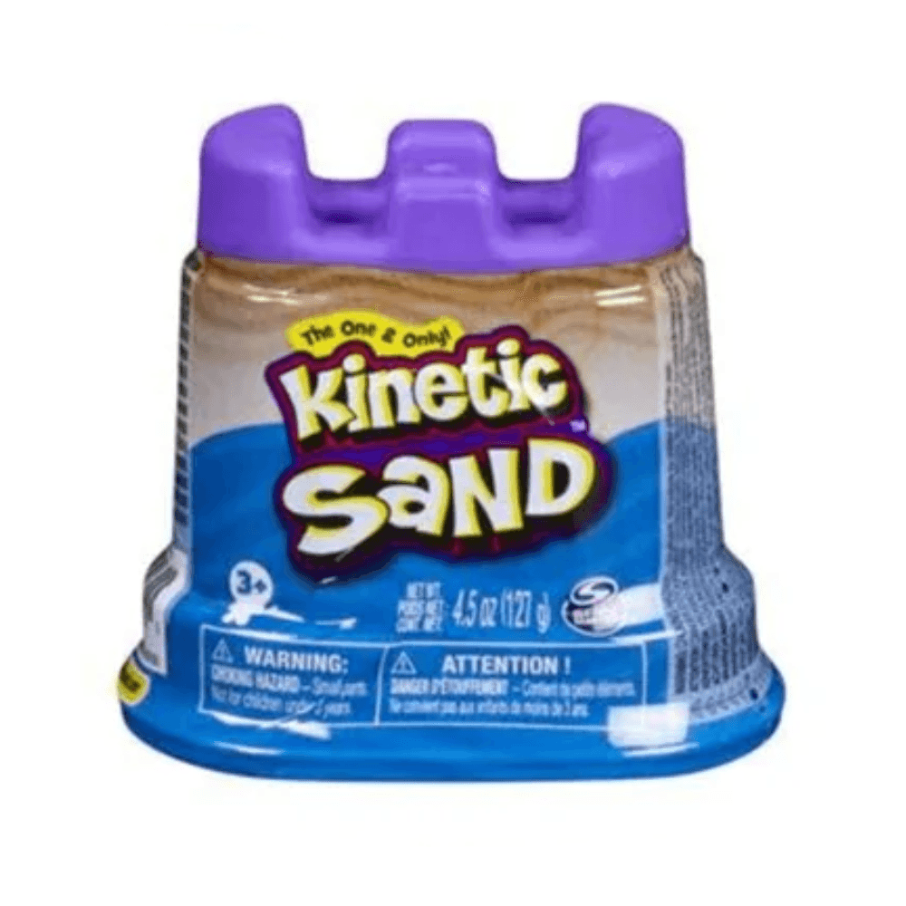 Spin Master Kinetic Sand Mini Castle Container Sand 127g - Assorted