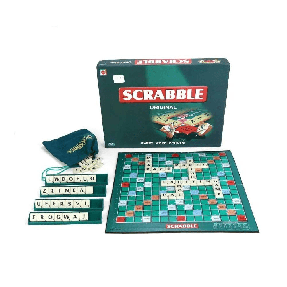 Classic English Scrabble Board Game