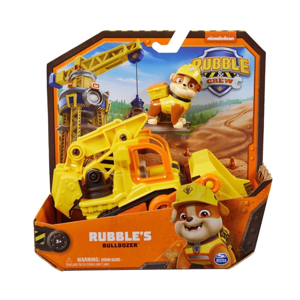 Paw Patrol Rubble & Crew Dump Truck With Action Figure Assorted