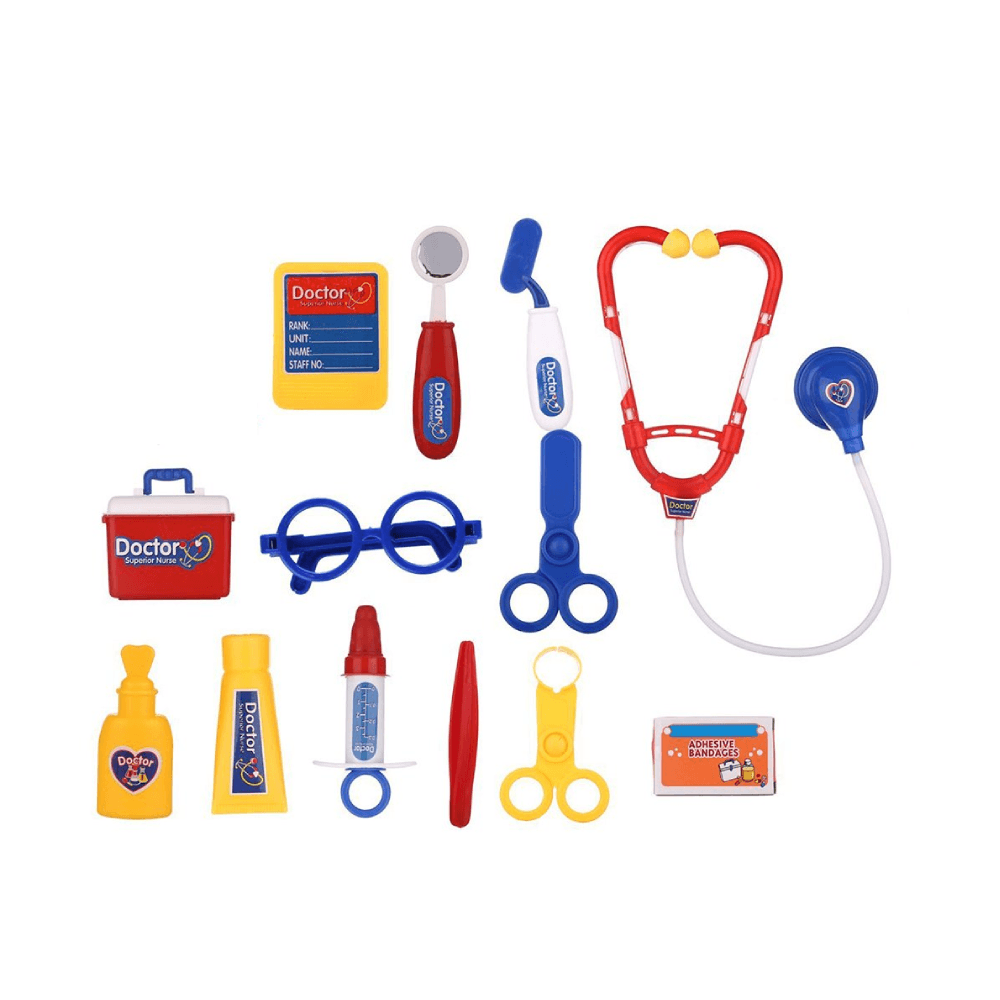 Doctor Play Set 14Pcs - Blue