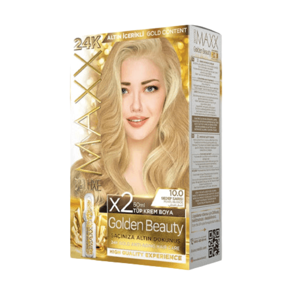 Maxx Deluxe 24K Gold Hair Dye - Pearl Blonde (10.0)