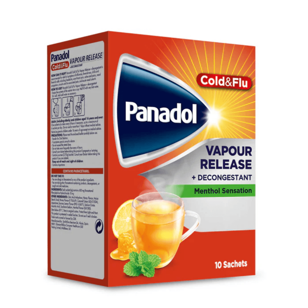 Panadol Cold & Flu Vap Release 10S